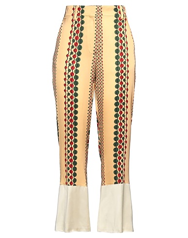 WALES BONNER Casual trouser Sand 100% Viscose