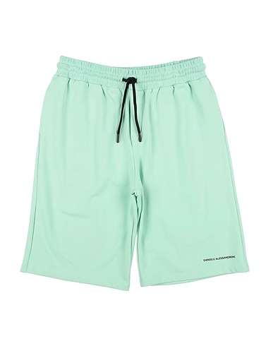 DANIELE ALESSANDRINI Pantalone felpa Verde chiaro 95% Cotone, 5% Elastan