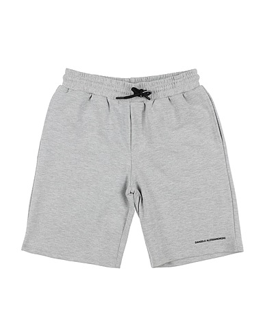 DANIELE ALESSANDRINI Shorts & Bermudas Grau 95% Baumwolle, 5% Elastan