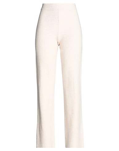 VILA Casual pants Cream 50% EcoVero™ viscose, 28% Polyester, 22% Polyamide