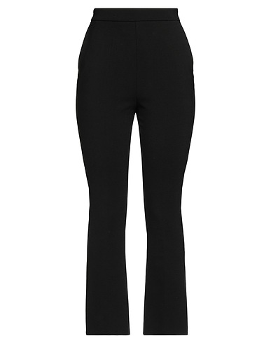 MAX MARA Pantalone Nero 96% Lana Vergine, 4% Elastan