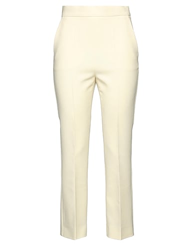 MAX MARA Pantalone Panna 96% Lana Vergine, 4% Elastan