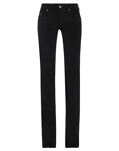 JACOB COHЁN パンツ ブラック コットン 97% / ポリウレタン 3%