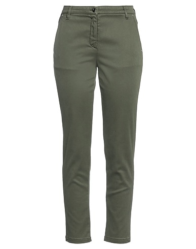 JACOB COHЁN Casual trouser Military green 40% Lyocell, 28% Modal, 17% Cotton, 12% Elastomultiester, 3% Elastane