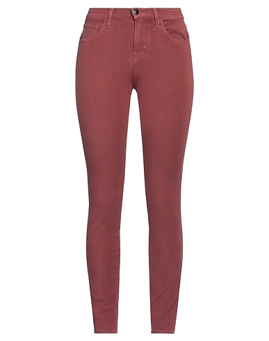 JACOB COHЁN Denim pants Antique rose 57% Cotton, 21% Lyocell, 17% Polyester, 5% Elastane