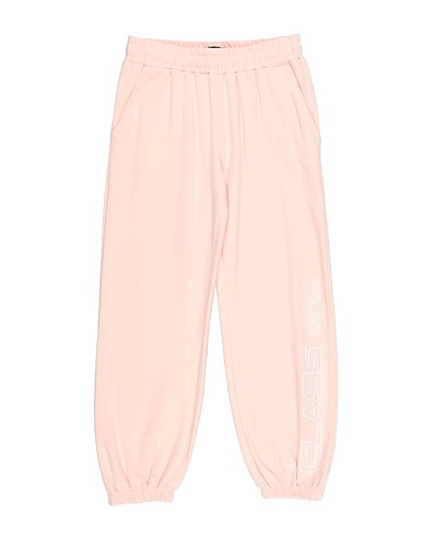 CAVALLI CLASS Casual trouser Light pink 95% Cotton, 5% Elastane