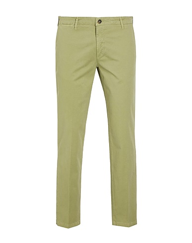 8 by YOOX Casual pants ORGANIC COTTON SLIM-FIT CHINO

 Sage green 97% Organic cotton, 3% Elastane