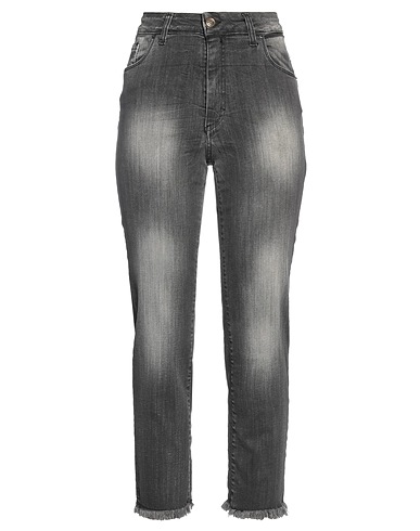 KLIXS Denim trousers Grey 97% Cotton, 3% Elastane
