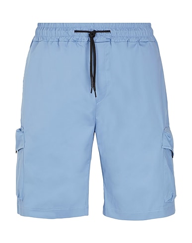 8 by YOOX Shorts & Bermuda COTTON WAISTBAND CARGO SHORTS 97% Cotton, 3% Elastane