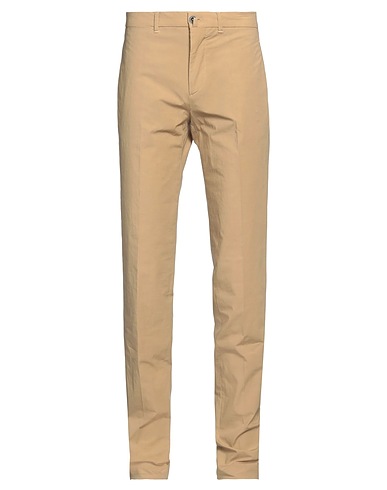 LARDINI Casual pants Beige 96% Cotton, 4% Elastane