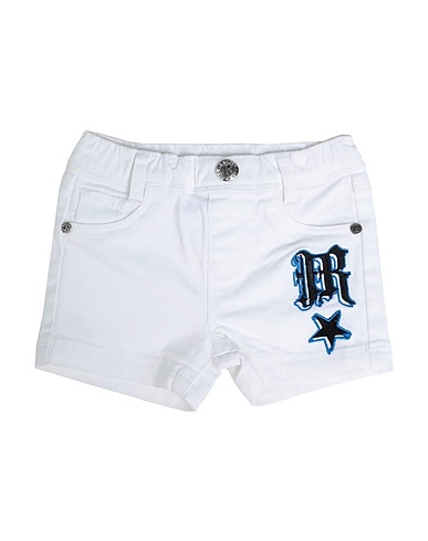 JOHN RICHMOND Denim pants White 100% Cotton