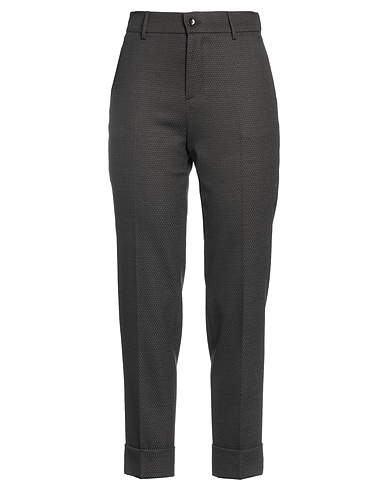 BERWICH Casual trouser Charcoal 90% Cotton, 8% Nylon, 2% Elastane