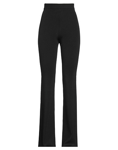 STELLA McCARTNEY Casual trouser Black 79% Viscose, 19% Polyamide, 2% Elastane
