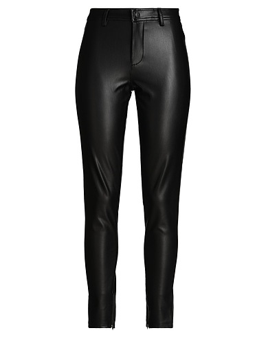 ONLY Hosen Schwarz 95% Polyester, 5% Elastan, Polyurethan Beschichtet
