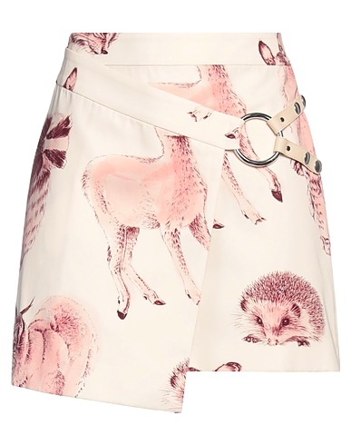 STELLA McCARTNEY Mini skirt Light pink 100% Cotton, Metal, Viscose, Polyurethane