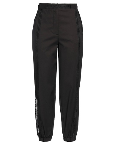 SIMONA CORSELLINI Hosen Schwarz 49% Baumwolle, 44% Polyamid, 7% Elastan