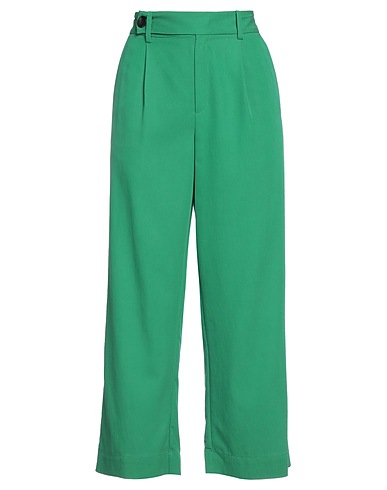 PROENZA SCHOULER Casual trouser Green 68% Rayon, 32% Nylon