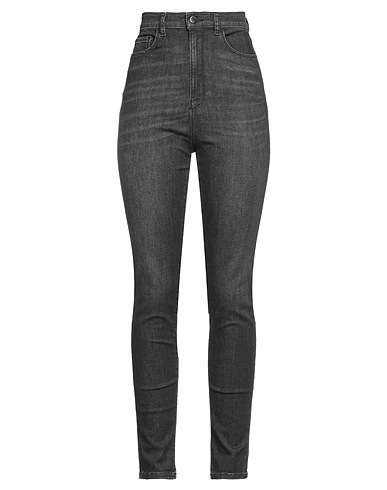 EMPORIO ARMANI Denim trousers Grey 74% Cotton, 13% Modal, 9% Elastomultiester, 4% Elastane