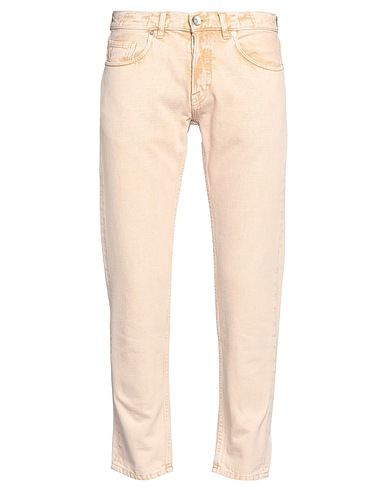 ELEVENTY Denim trousers Beige 100% Cotton