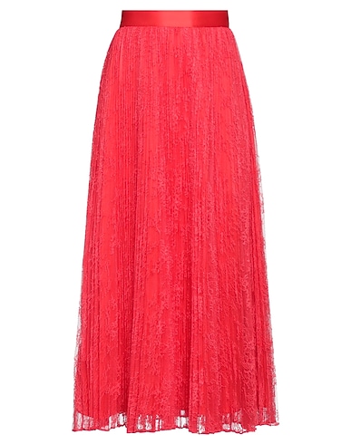 TWINSET Gonna lunga Corallo 100% Poliestere