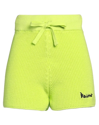 DISCLAIMER Shorts & Bermuda Verde lime 100% Cotone