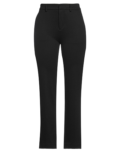 DONDUP Casual trouser Black 67% Viscose, 28% Polyamide, 5% Elastane