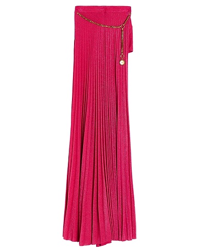 ELISABETTA FRANCHI Gonna lunga Magenta 63% Viscosa, 17% Poliestere, 15% Poliammide, 5% Elastan