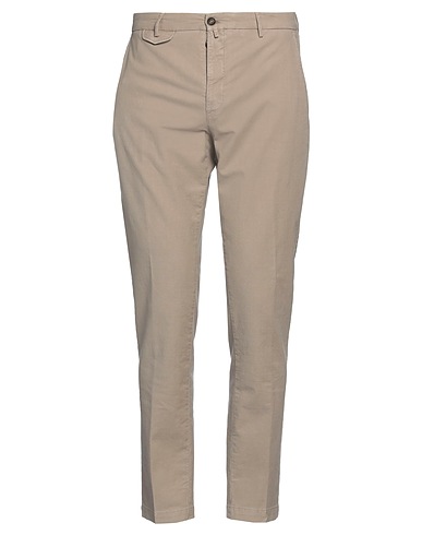 BRIGLIA 1949 Casual trouser Taupe 97% Cotton, 3% Elastane