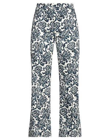 'S MAX MARA Casual trouser Blue 97% Cotton, 3% Elastane