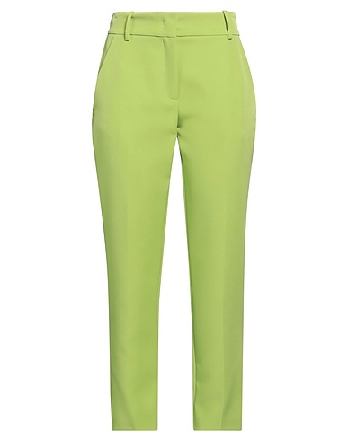 PINKO Casual trouser Green 93% Polyester, 7% Elastane