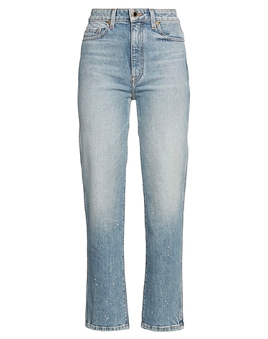KHAITE Bootcut Jeans Blue 98% Cotton, 2% Polyurethane