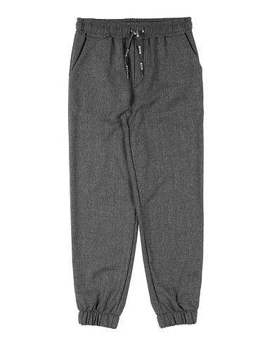 MSGM Pantalone Nero 63% Poliestere, 35% Viscosa, 2% Elastan