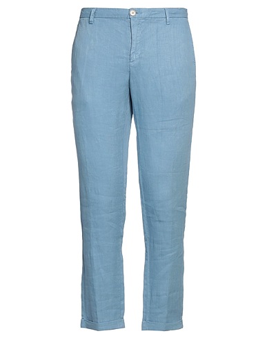 AT.P.CO Casual trouser Sky blue 97% Cotton, 3% Elastane
