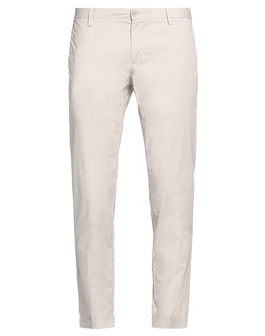 AT.P.CO Casual pants Light grey 97% Cotton, 3% Elastane