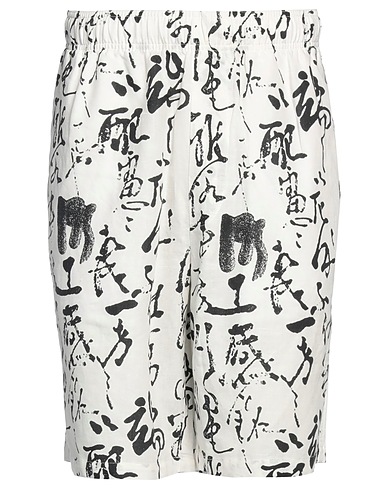 EDWIN Shorts & Bermuda White 52% Linen, 48% Cotton