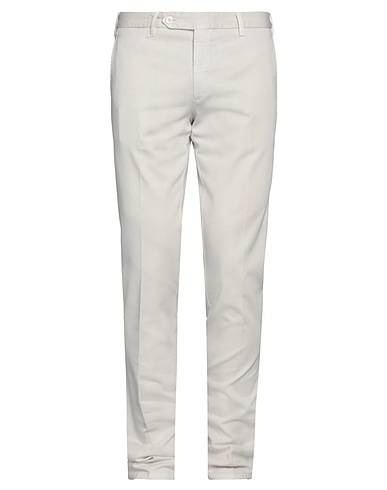ROTASPORT Casual trouser Light grey 98% Cotton, 2% Elastane