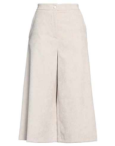 NORA BARTH Casual trouser Light grey 92% Polyester, 8% Viscose