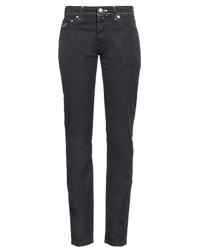JACOB COHЁN Casual trouser Midnight blue 100% Cotton