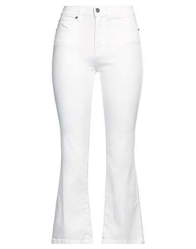 COSTUME NATIONAL Denim trousers 70% Cotton, 28% Polyester, 2% Elastane