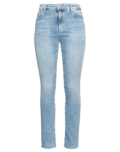 AG JEANS Denim trousers Blue 94% Cotton, 5% Polyester, 1% Elastane