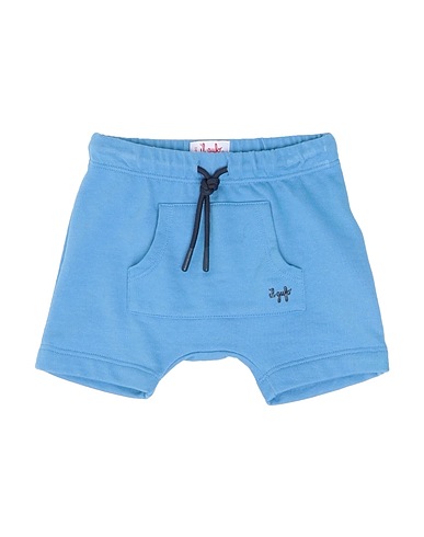 IL GUFO Shorts & Bermuda Light blue 100% Cotton