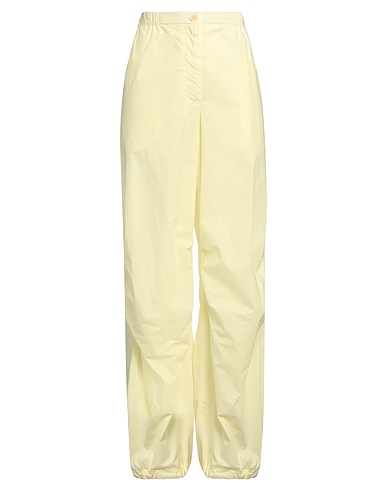 ASPESI Casual trouser Pastel yellow 100% Cotton