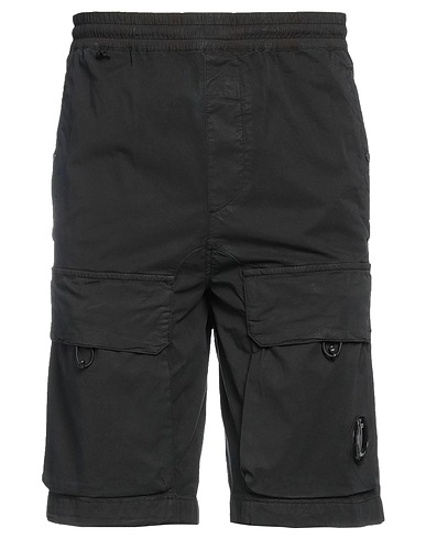 C.P. COMPANY Shorts & Bermuda Nero 97% Cotone, 3% Elastan