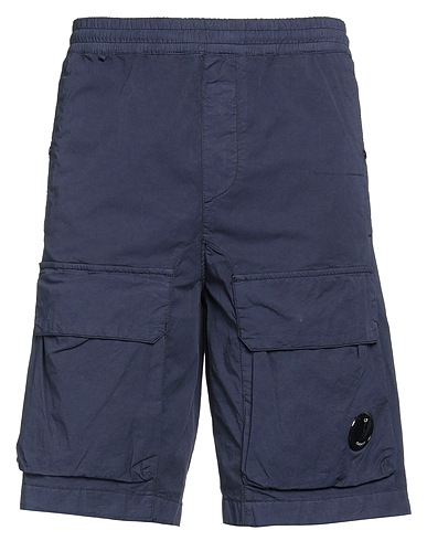 C.P. COMPANY Shorts & Bermuda Navy 97% Cotton, 3% Elastane