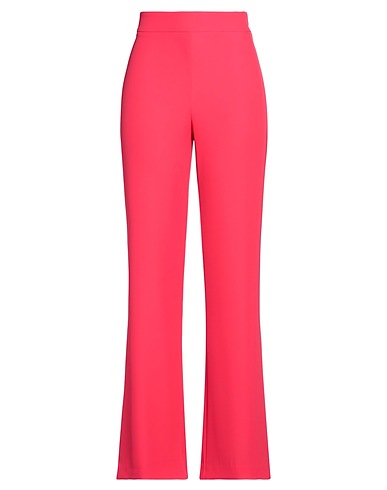 SANDRO FERRONE Casual pants Fuchsia 95% Polyester, 5% Elastane