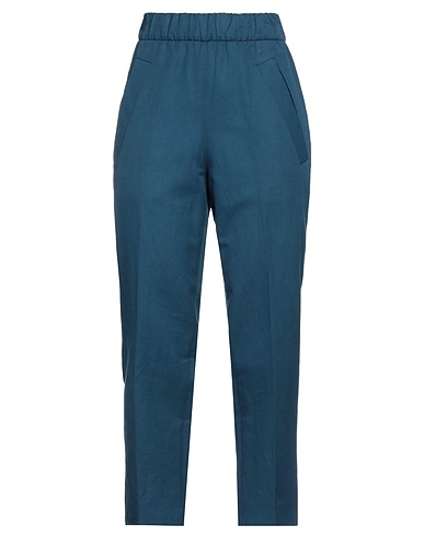 TELA Pantalon Bleu pétrole 70% Coton, 30% Polyester