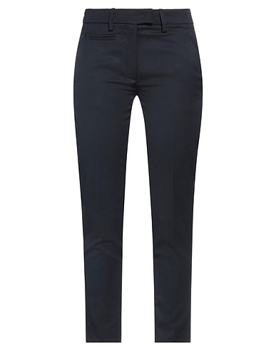 DONDUP Pantalone Blu notte 99% Lana Vergine, 1% Elastan