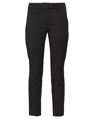 DONDUP Pantalone Nero 99% Lana Vergine, 1% Elastan