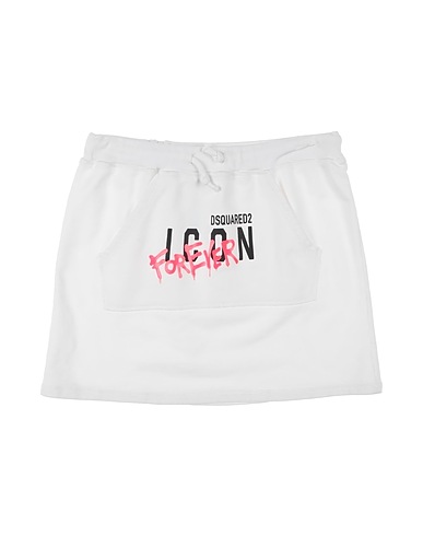 DSQUARED2 Gonna Bianco 100% Cotone