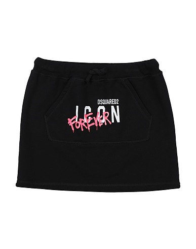 DSQUARED2 Gonna Nero 100% Cotone